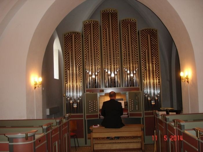 Bjæverskov kirkes nye orgel